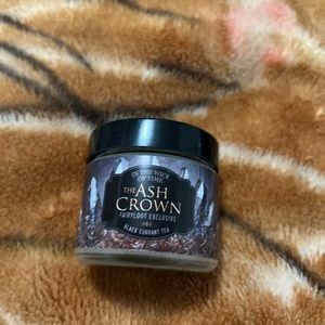 Fairyloot candle inspired by the ash princess series by Laura Sebastian